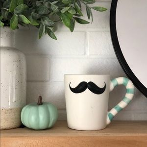 Mustache mug